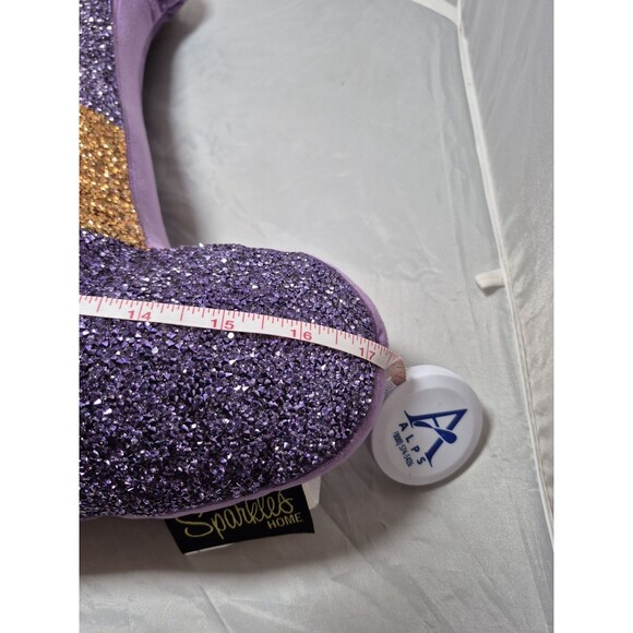 Witches Hat Pillow Decorative  Halloween Rhinestones By Sparkles Home New - Picture 7 of 7